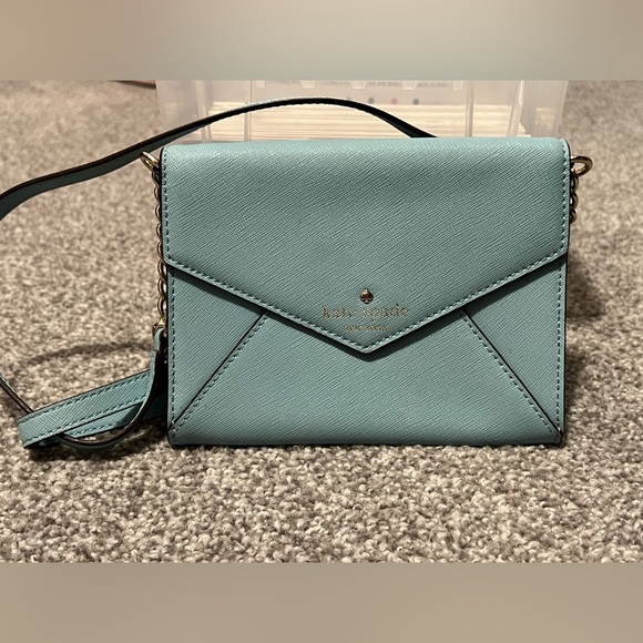 NEW Kate Spade Cedar Street Monday Powder Blue Crossbody Bag includes dust bag - Picture 2 of 6